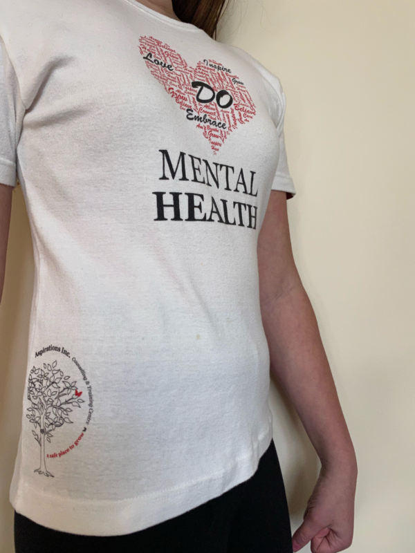 Do Mental Health White T-Shirt - Adult XL - Image 2